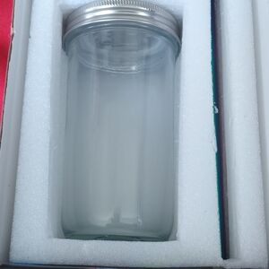 Large bubble tea glass cup